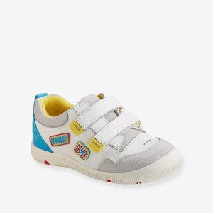 Achat Derbies scratchés garçon collection maternelle blanc pas cher en promo