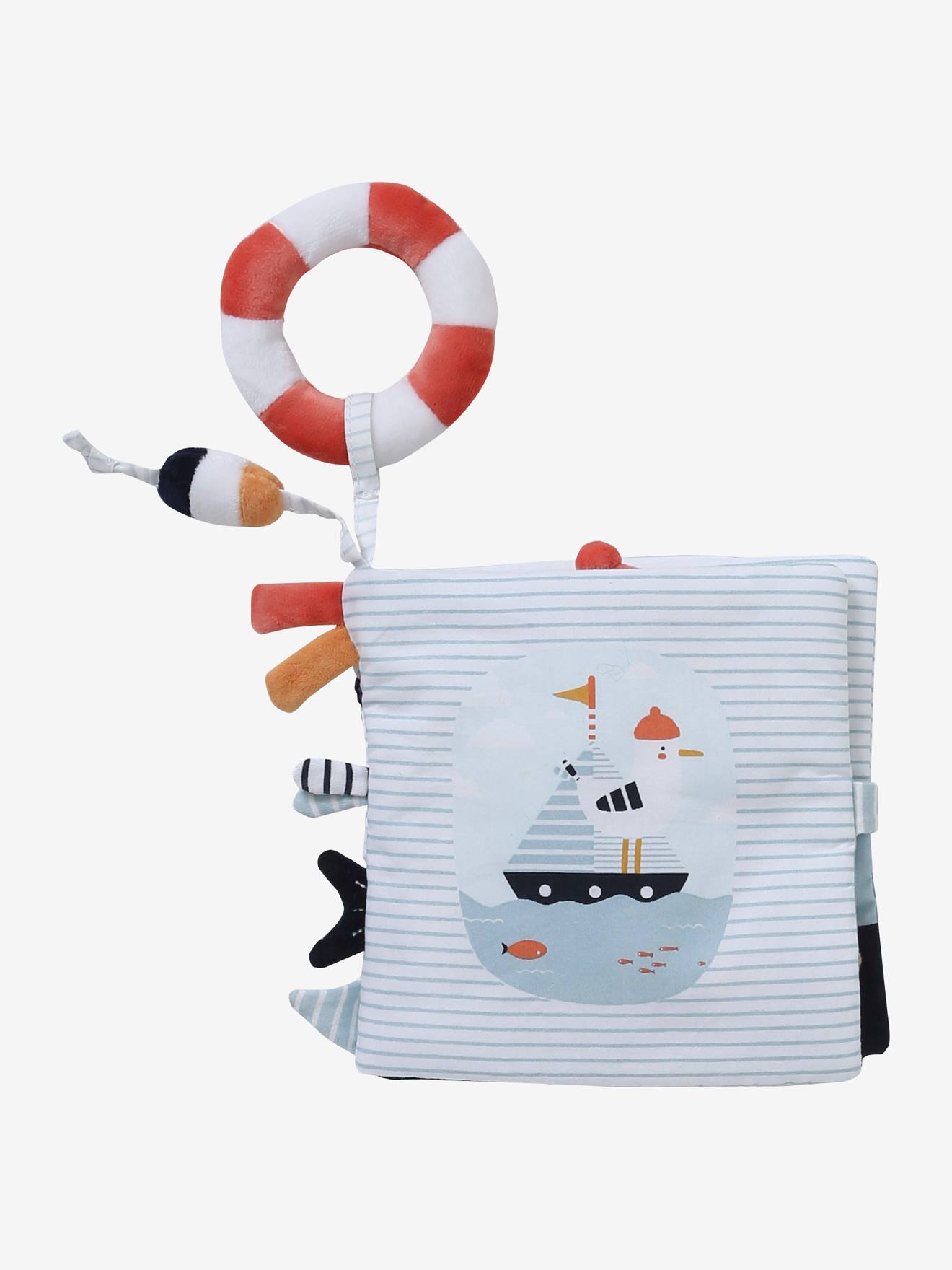 Achat Livre d'éveil accordéon LEON SUR LE PONTON multicolore pas cher en promo