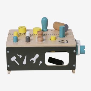Achat Mon premier établi en bois FSC® multicolore pas cher en promo