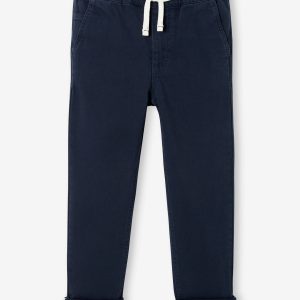 Achat Pantalon chino facile à enfiler garçon encre pas cher en promo