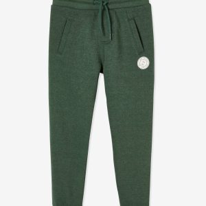 Achat Pantalon de sport Basics garçon en molleton kaki chine pas cher en promo