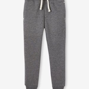 Achat Pantalon de sport en molleton garçon gris anthracite chine pas cher en promo