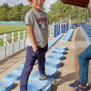 Achat Pantalon de sport garçon en matière technique encre pas cher en promo