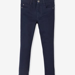Achat Pantalon droit fitté morphologiK tour de hanches LARGE garçon encre pas cher en promo