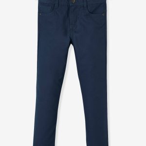 Achat Pantalon droit indestructible garçon marine pas cher en promo