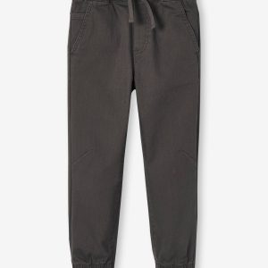 Achat Pantalon jogger couleur facile à enfiler garçon gris pas cher en promo