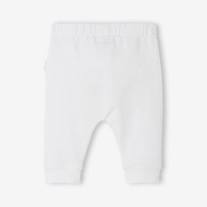 Achat Pantalon naissance en maille souple BASICS ivoire pas cher en promo