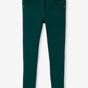 Achat Pantalon slim fille Morphologik tour de hanches LARGE vert pas cher en promo