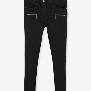 Achat Pantalon slim fille indestructible. noir pas cher en promo