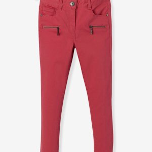Achat Pantalon slim fille indestructible. rose pas cher en promo