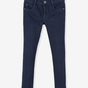 Achat Pantalon slim garçon MorphologiK tour de hanche MEDIUM. encre pas cher en promo