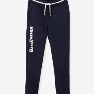 Achat Pantalon sport garçon en molleton Game on marine pas cher en promo