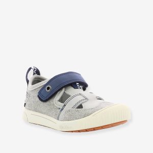 Achat Sandales fermées garçon Zut KICKERS® gris pas cher en promo
