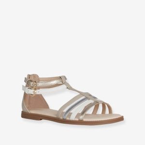 Achat Sandales fille Karly G D GEOX® beige pas cher en promo