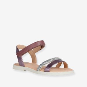 Achat Sandales fille Karly GEOX® rose clair pas cher en promo
