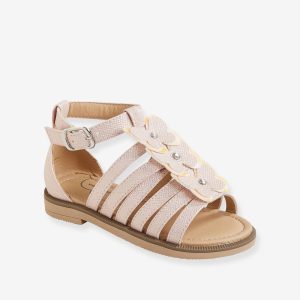 Achat Sandales hautes fille collection maternelle rose pâle pas cher en promo