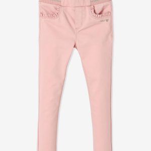 Achat Slim couleur MorphologiK fille tour de hanches FIN facile à enfiler rose poudré pas cher en promo