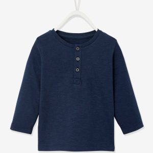 Achat T-shirt tunisien bébé garçon manches longues encre pas cher en promo