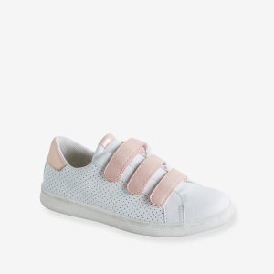 Achat Tennis scratchées fille blanc pas cher en promo