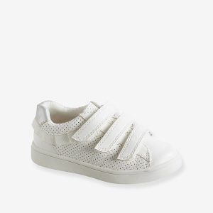 Achat Tennis scratchées fille blanc pas cher en promo