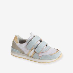 Achat Tennis scratchées fille esprit running light blue pas cher en promo
