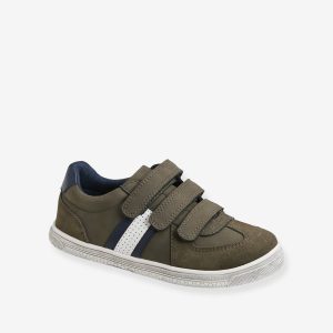 Achat Tennis scratchées garçon kaki pas cher en promo